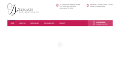 Desktop Screenshot of facialssanantonio.com
